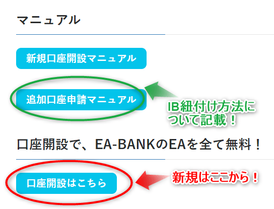 EA-BANKの始め方